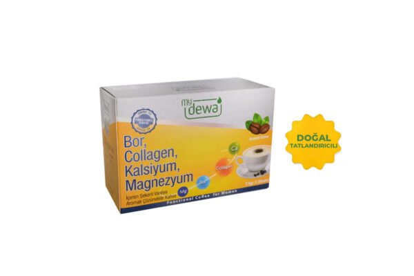 Bor Collagen Kalsiyum Magnezyum İçeren Fonksiyonel Kahve