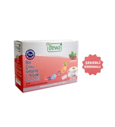 Bor Çinko Ginseng L-Argine Quercetin İçeren Şekerli ve Kremalı Fonksiyonel Kahve